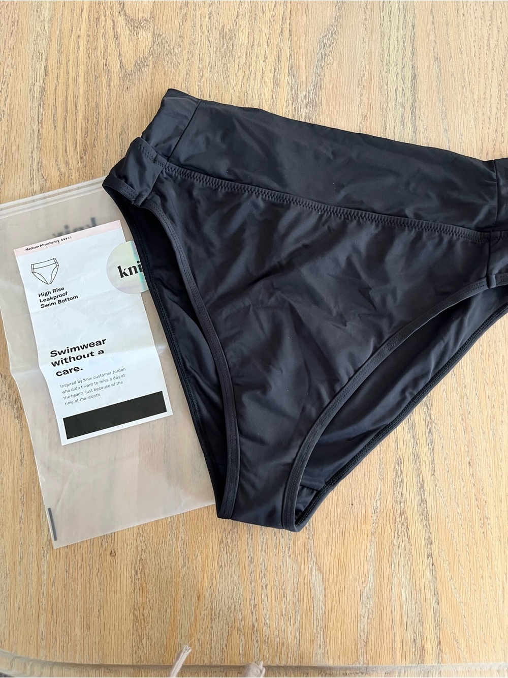 Knix High-Waist Leakproof Bikini Bottoms